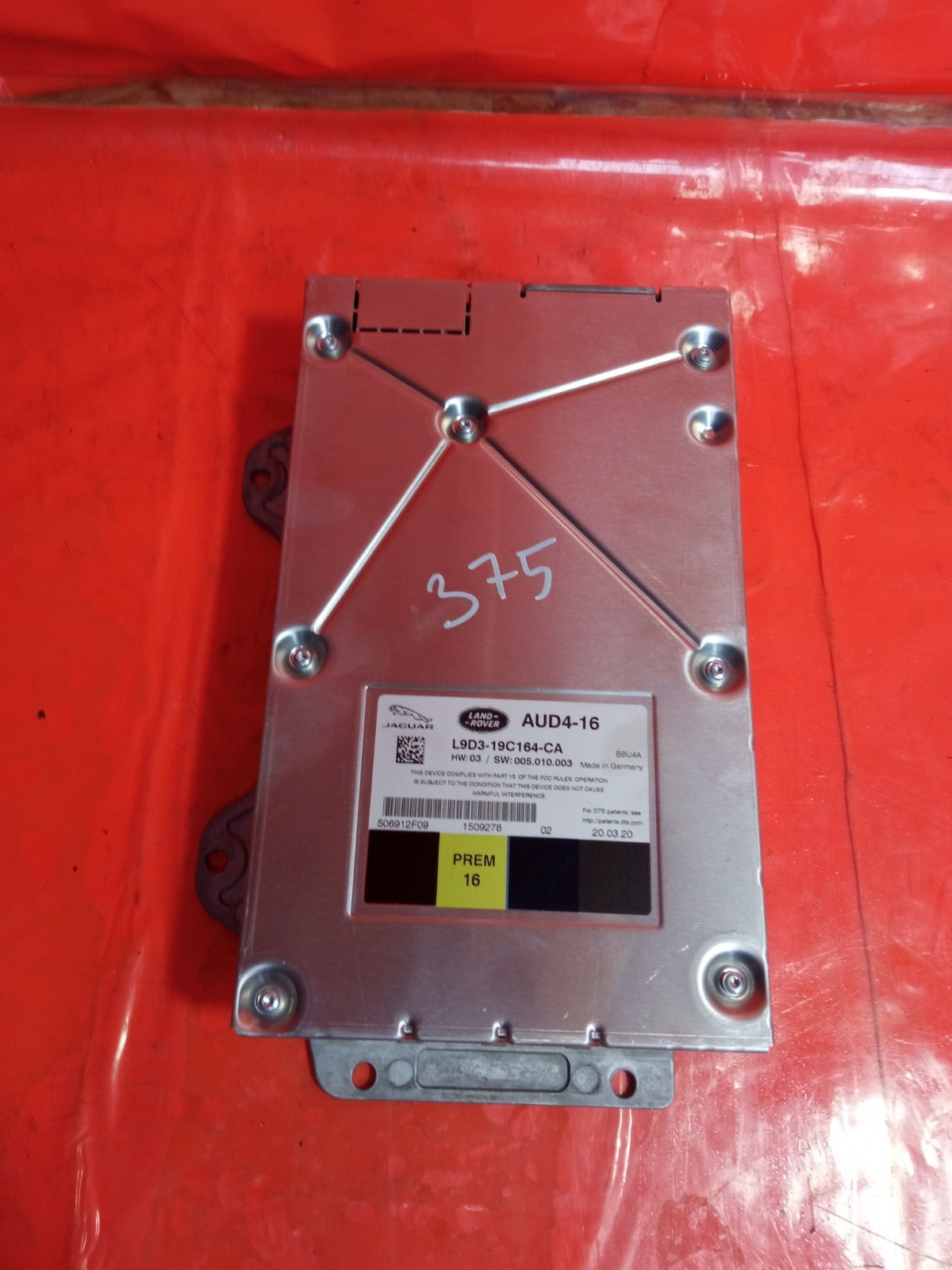 ✅Jaguar I-Pace Ev400 X590 2020 Sound Amplifier L9D319C164CA Warranty A375 - Image 4