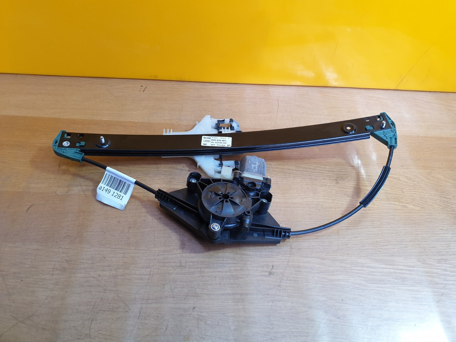 ✅Audi A3 8Y S Line 2021 Rear Left Window Regulator Motor 8Y0839461 + Warranty - Image 2