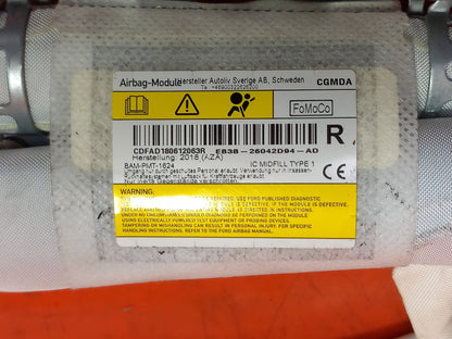 2017 Ford Ranger Wildtrak Roof Right Curtain Abag EB3B-26042D94-AD Warranty A401 - Image 9