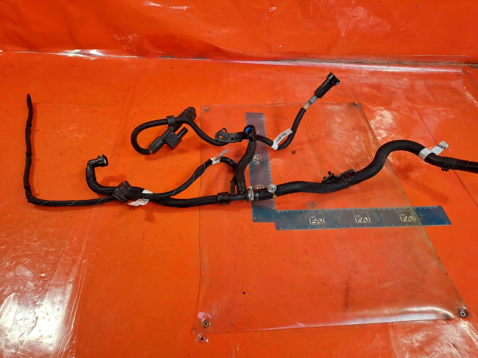 ✅BMW F23 218D Se 2.0 DIESEL 2019 B47D20U0 FUEL RETURN PIPES 8583458 8514094 A344 - Image 3