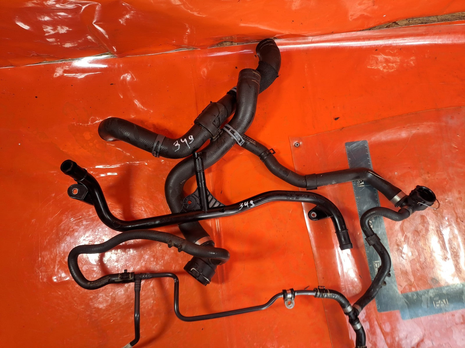 ✅2021 VW GOLF R-LINE MK8 WATER COOLANT PIPES 5Q0121049CR 05E121070 + WARRANTY - Image 3