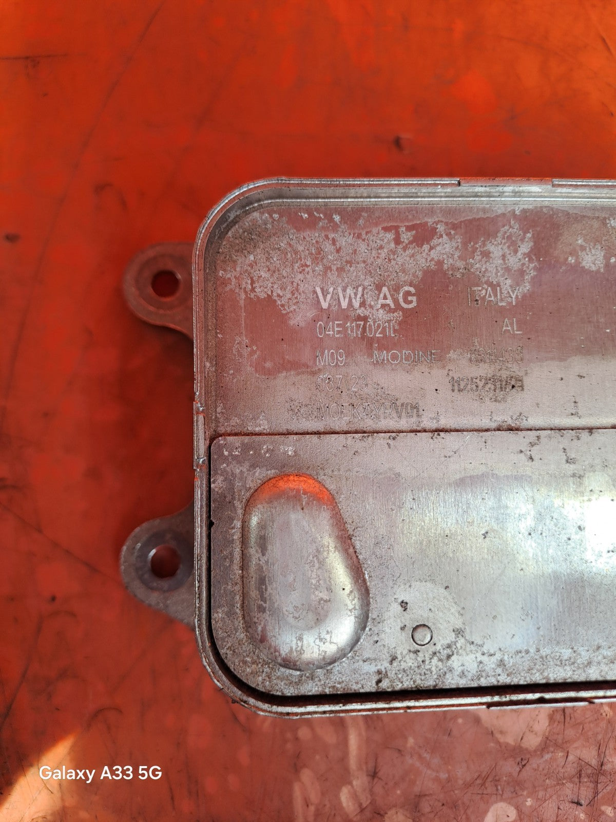 ✅VW GOLF GTE MK8 1.4 PETROL 2023 ENGINE OIL COOLER 04E117021L Warranty A294 - Image 11