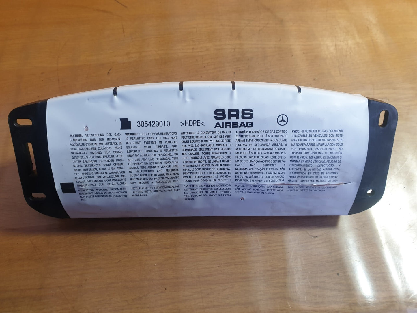 MERCEDES С E CLASS W204 W207 DASHBOARD PASSENGER SIDE AIRBG A2078603902 x00 - Image 1