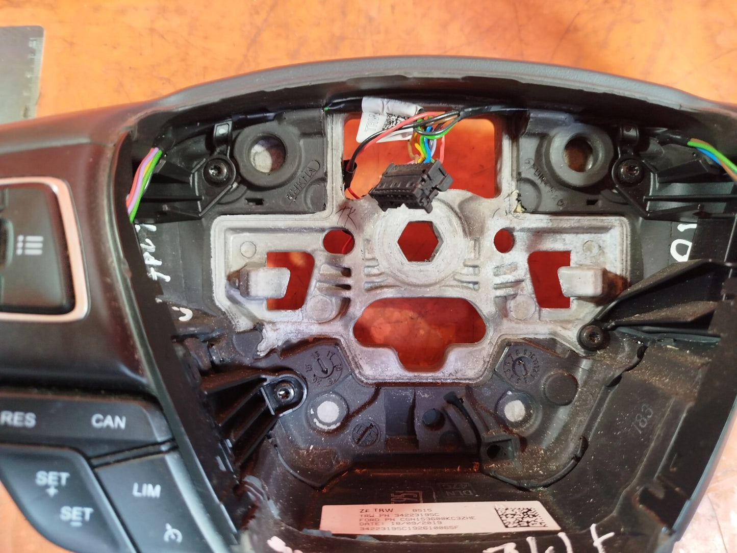✅2019 FORD ECOSPORT STEERING WHEEL CGN15-3600-KC + WARRANTY xAA - Image 9