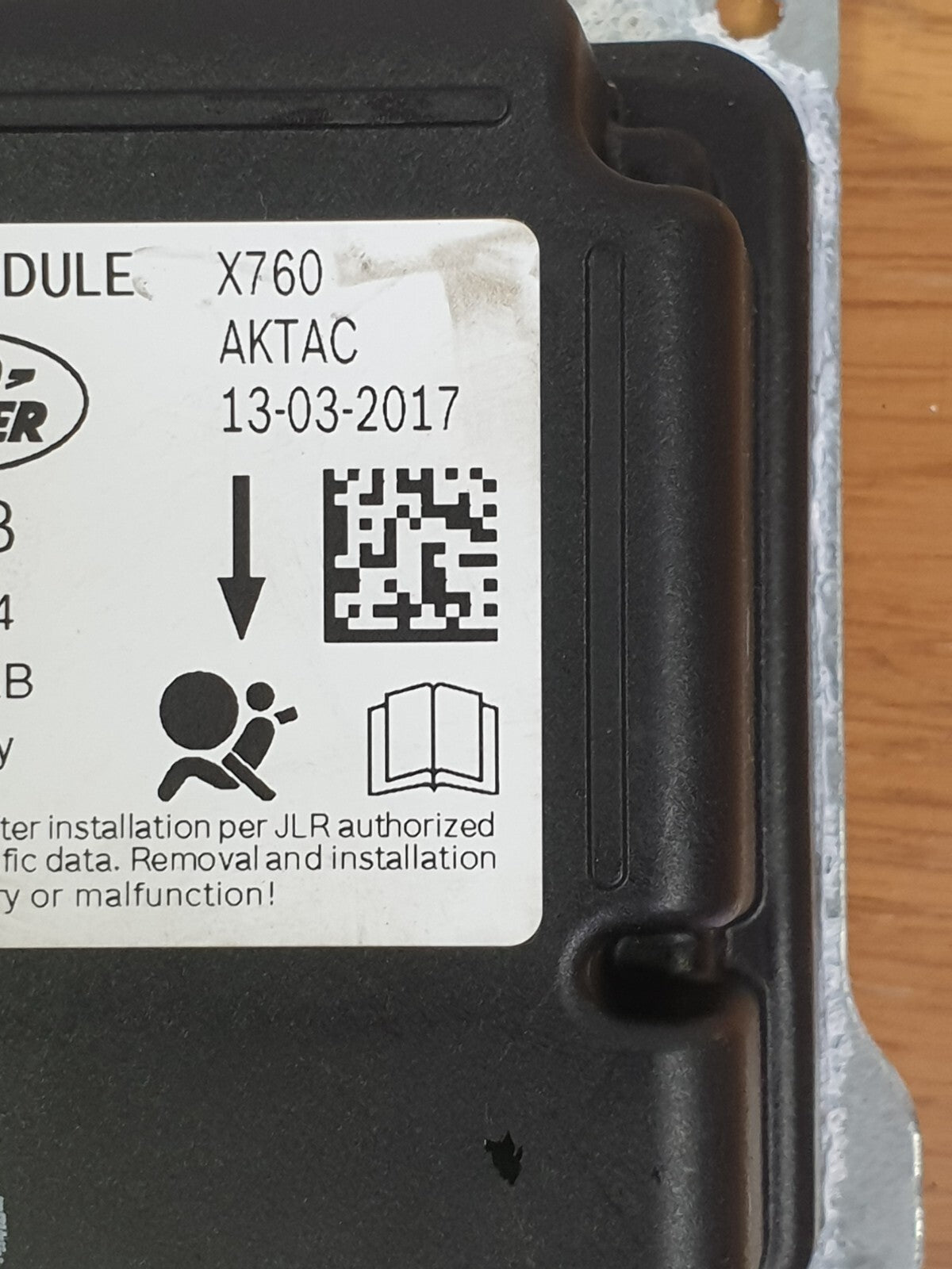 ✅JAGUAR F-PACE X761 3.0 PETROL 2017 ARBAG CONTROL MODULE ECU HX7314D374AB A196 - Image 5
