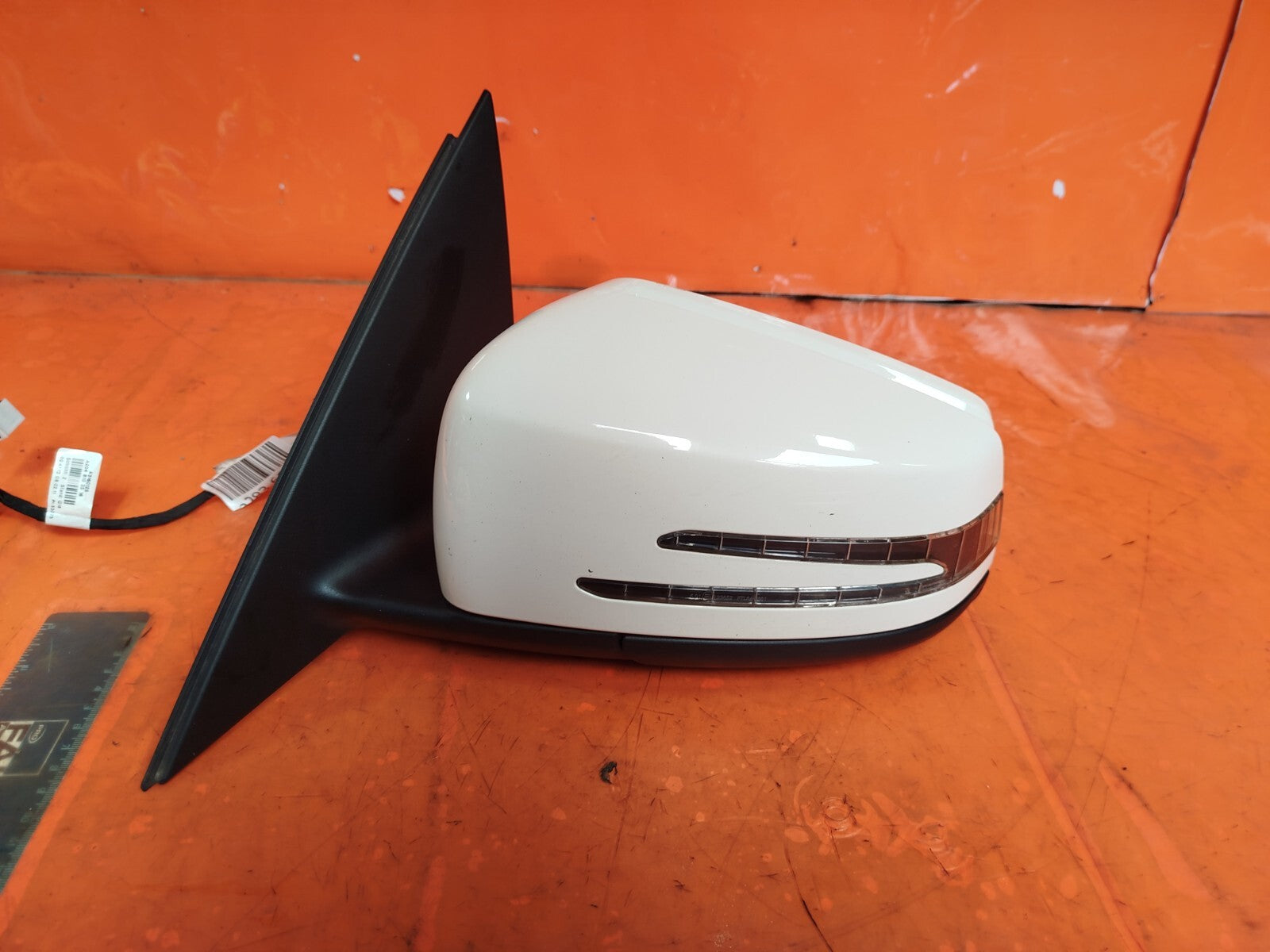 ✅2011 MERCEDES C CLASS W204 FRONT LEFT WING MIRROR PF WHITE 650 + WARRANTY - Image 1