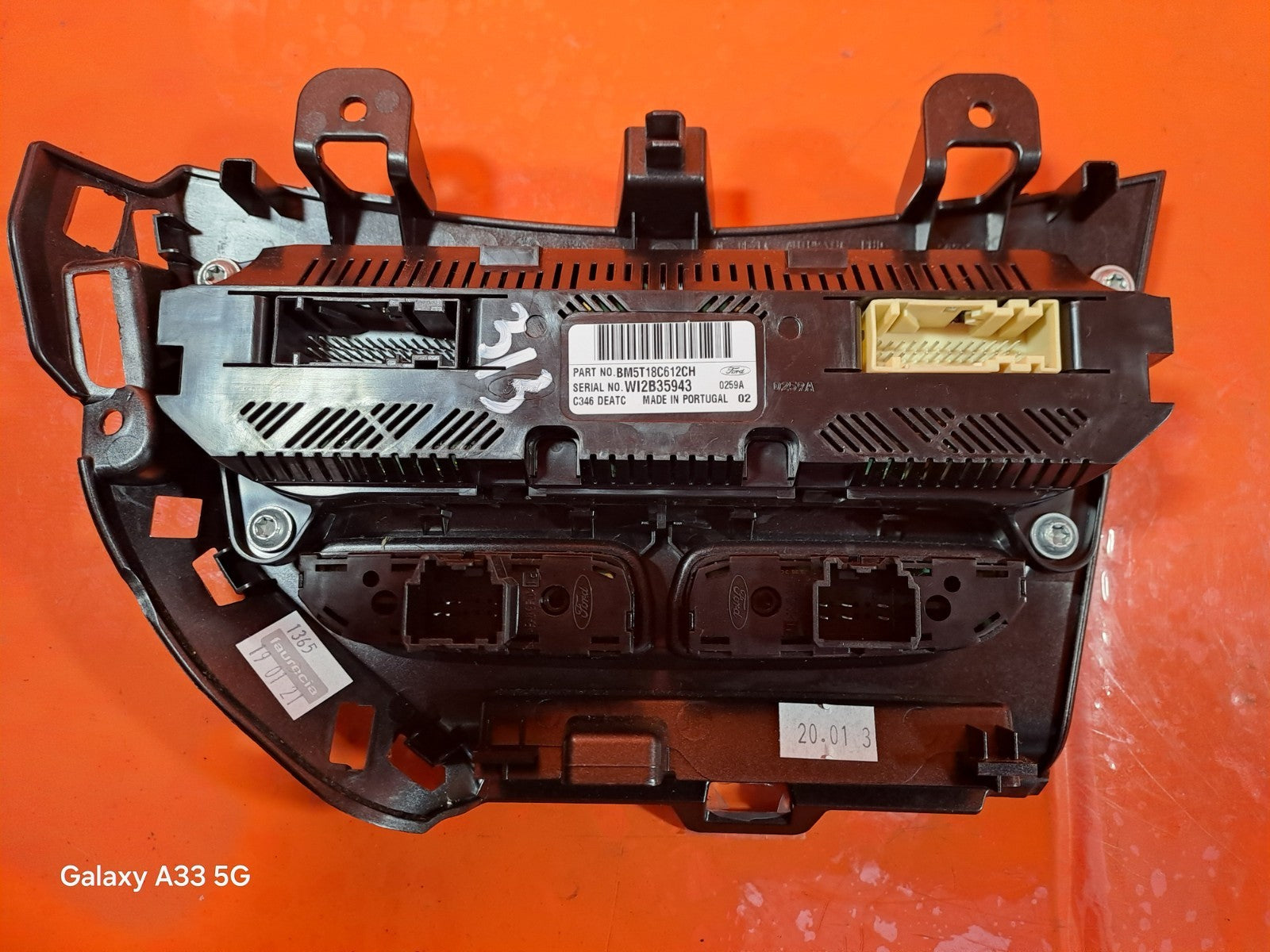 ✅2013 FORD FOCUS MK3 TITANIUM X CLIMATE HEATER CONTROLS SWITCH BM5T-18C612-CH - Image 9
