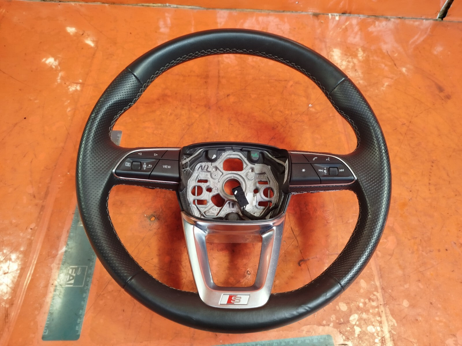 ✅AUDI A3 8Y S LINE STEERING WHEEL 8Y0419091H + WARRANTY xAA - Image 1