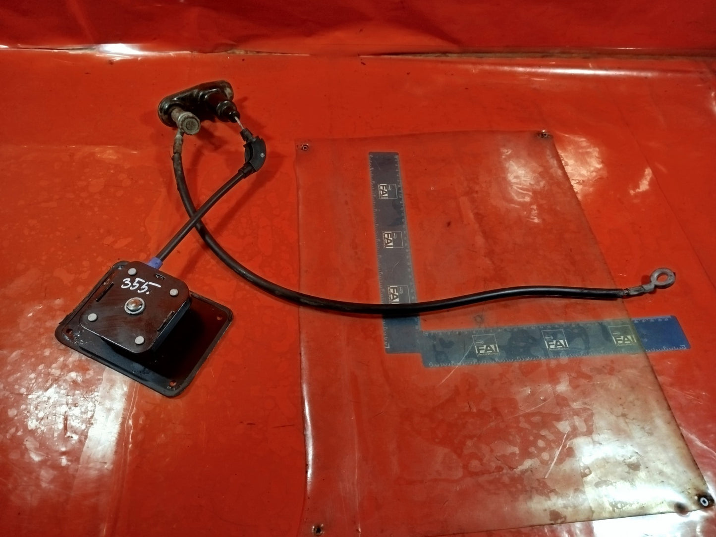 ✅2015 FORD TRANSIT CONNECT V408 SPARE WHEEL HOLDER CARRIER DV61-1513-AB A355 - Image 1