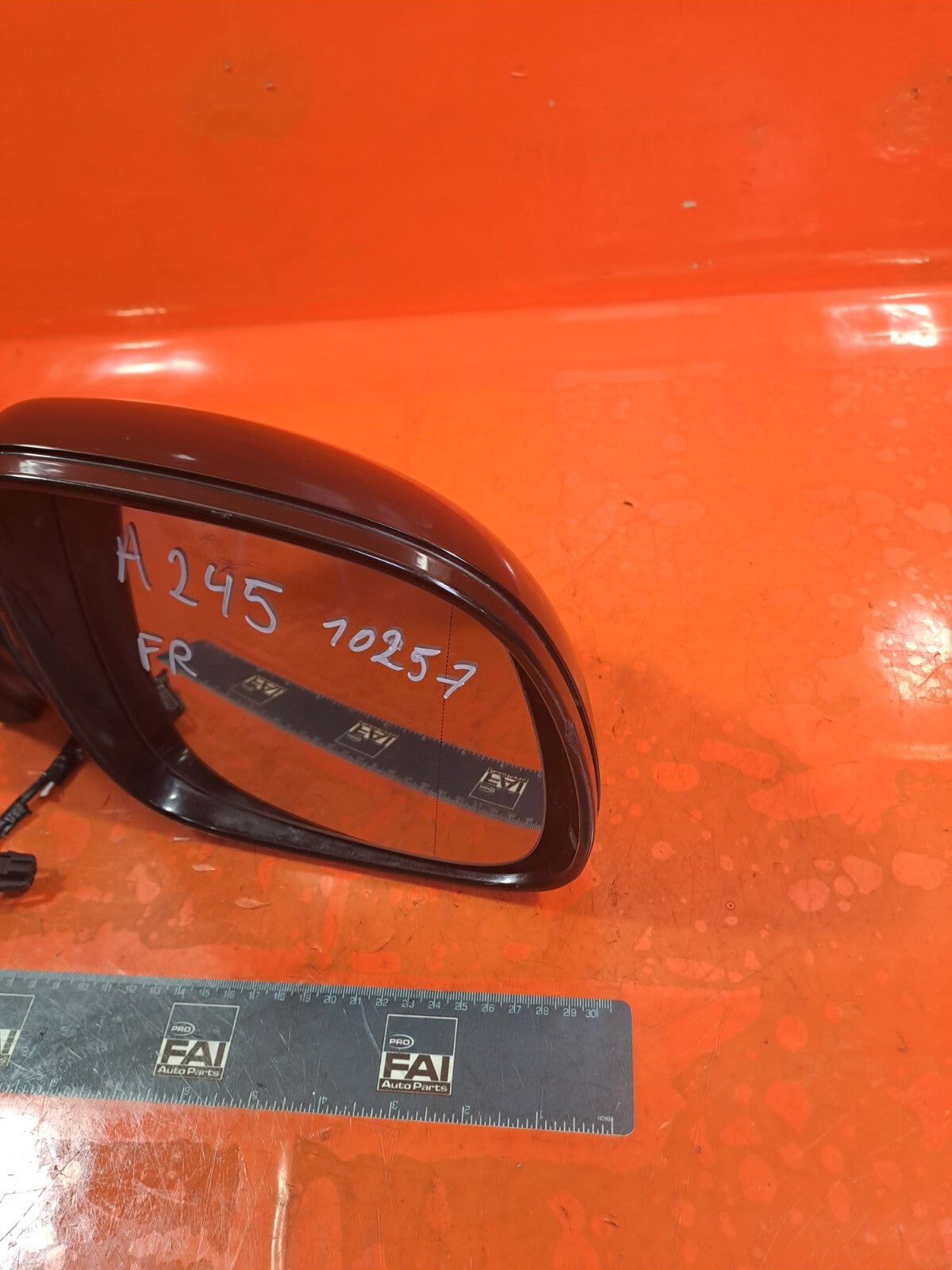✅AUDI Q7 S LINE QUATTRO 3.0 DIESEL 2009 FRONT RIGHT MIRROR BLACK 4L2857410R A245 - Image 10