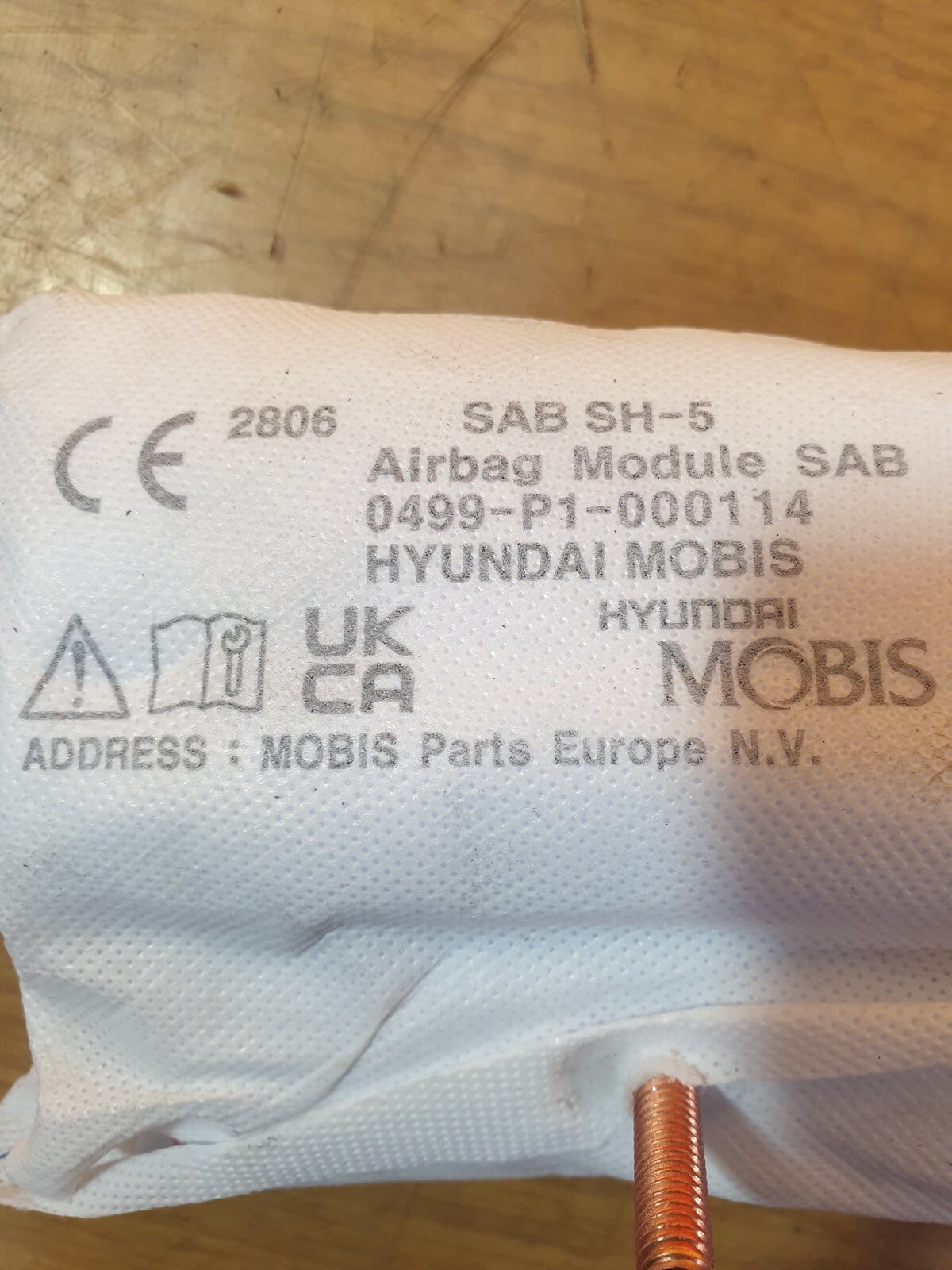 HYUNDAI I20 N LINE 1.0 PETROL 2023 FRONT RIGHT SEAT ABAG 0499-P1-000114 Warranty - Image 10