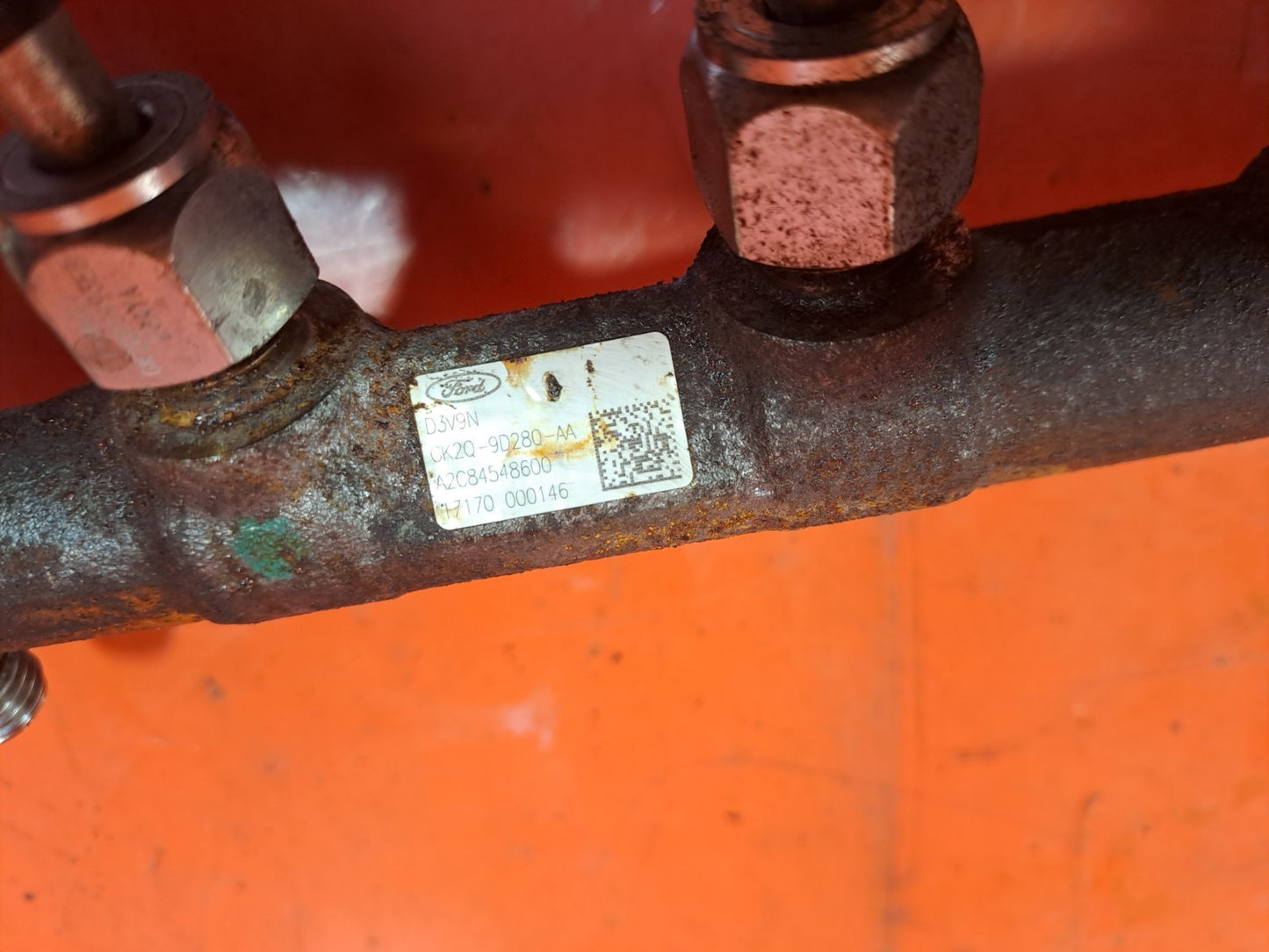 ✅Ford Tourneo Custom 2.0 Diesel 2017 YMFS Fuel Injector Rail CK2Q9D280AA A359 - Image 10
