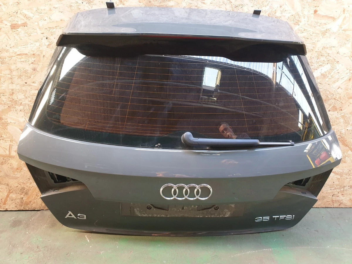 ✅Audi A3 S Line 1.5 Petrol 2019 Tailgate Boot Lid Grey LX7G Warranty A079 - Image 2