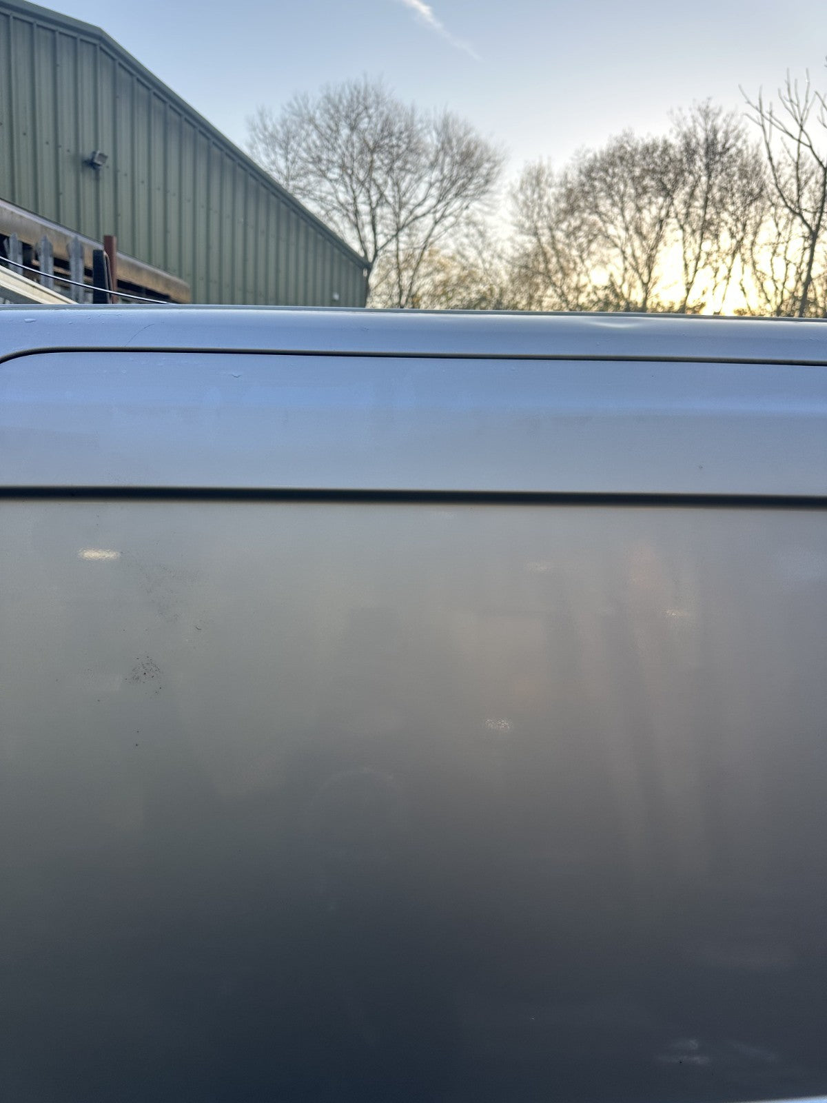 ✅2017 FORD TRANSIT CONNECT LEFT SIDE SLIDING BARE DOOR SILVER + WARRANTY A369 - Image 3