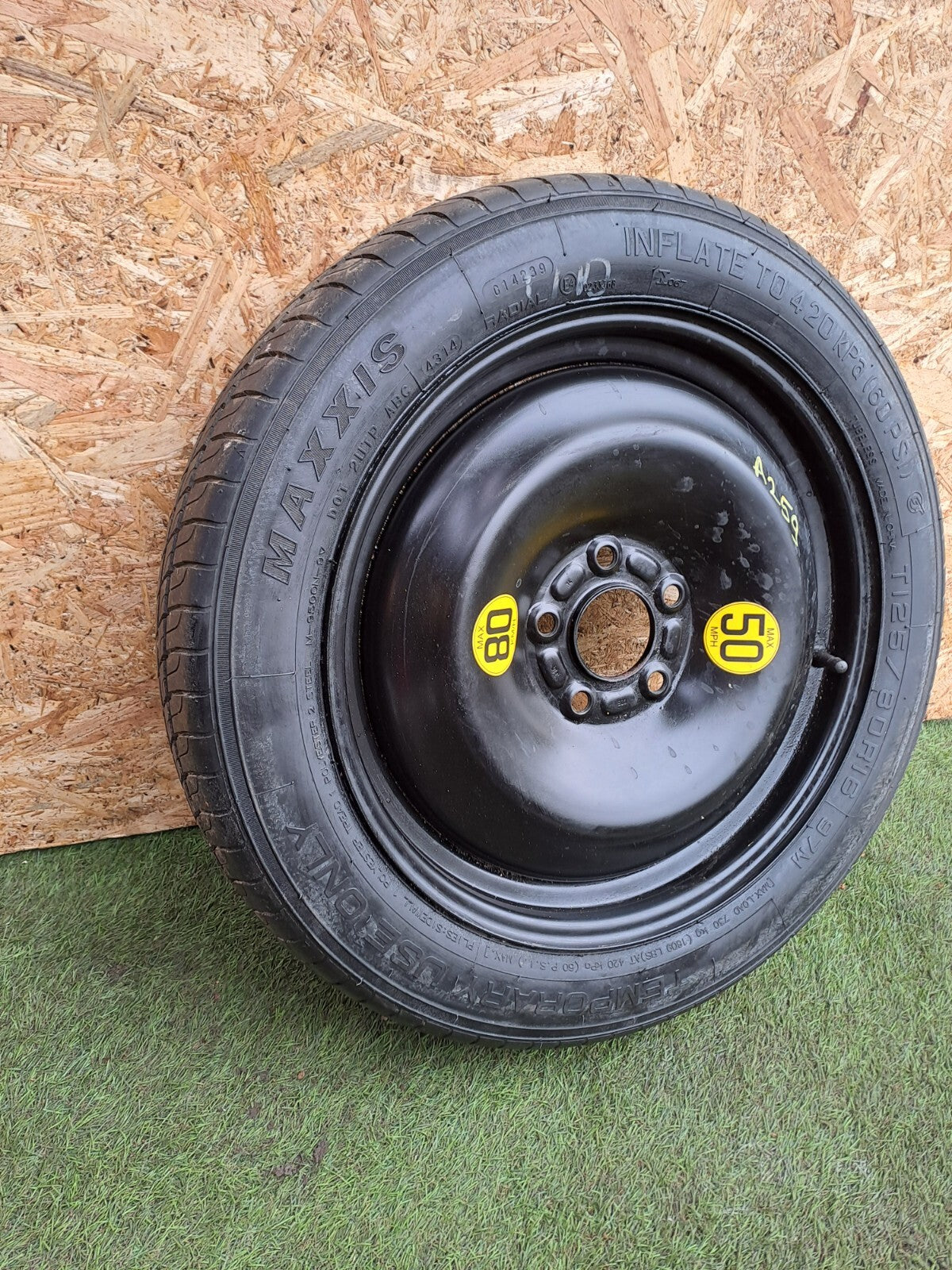 ✅Ford Mondeo Titanium 2016 2.0 Diesel SPARE WHEEL WITH TYRE 125/80 R16 Warranty - Image 2