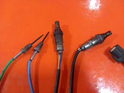 2017 Ford Transit Connect Exhaust Temperature Oxygen Sensor Set 6M51-12B591 A369 - Image 2