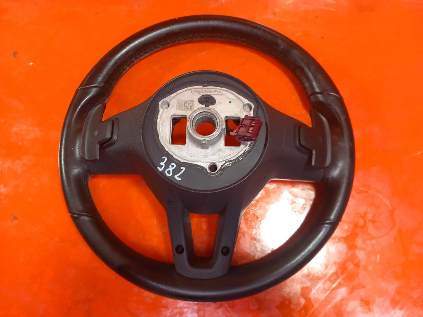2019 Mercedes A Class W177 Steering Wheel & Paddle Shift A0004605804 A382 - Image 12