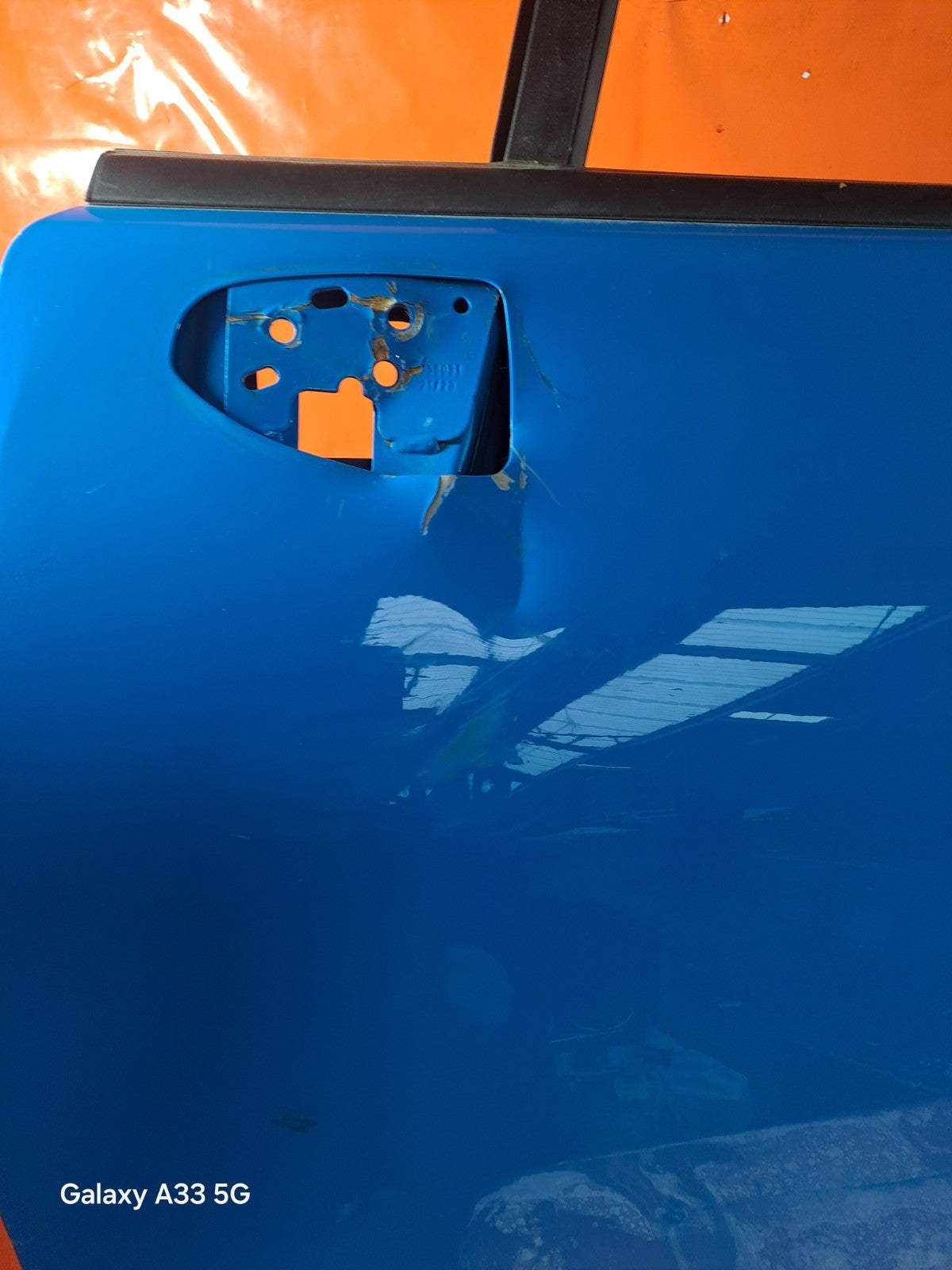 ✅2023 FORD PUMA ST FRONT LEFT DOOR BLUE dent + WARRANTY A307 - Image 4
