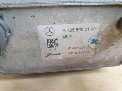 2019 MERCEDES CLS W257 3.0P AUTOMATIC TRANSMISSION OIL COOLER A7255000100 A006 - Image 12