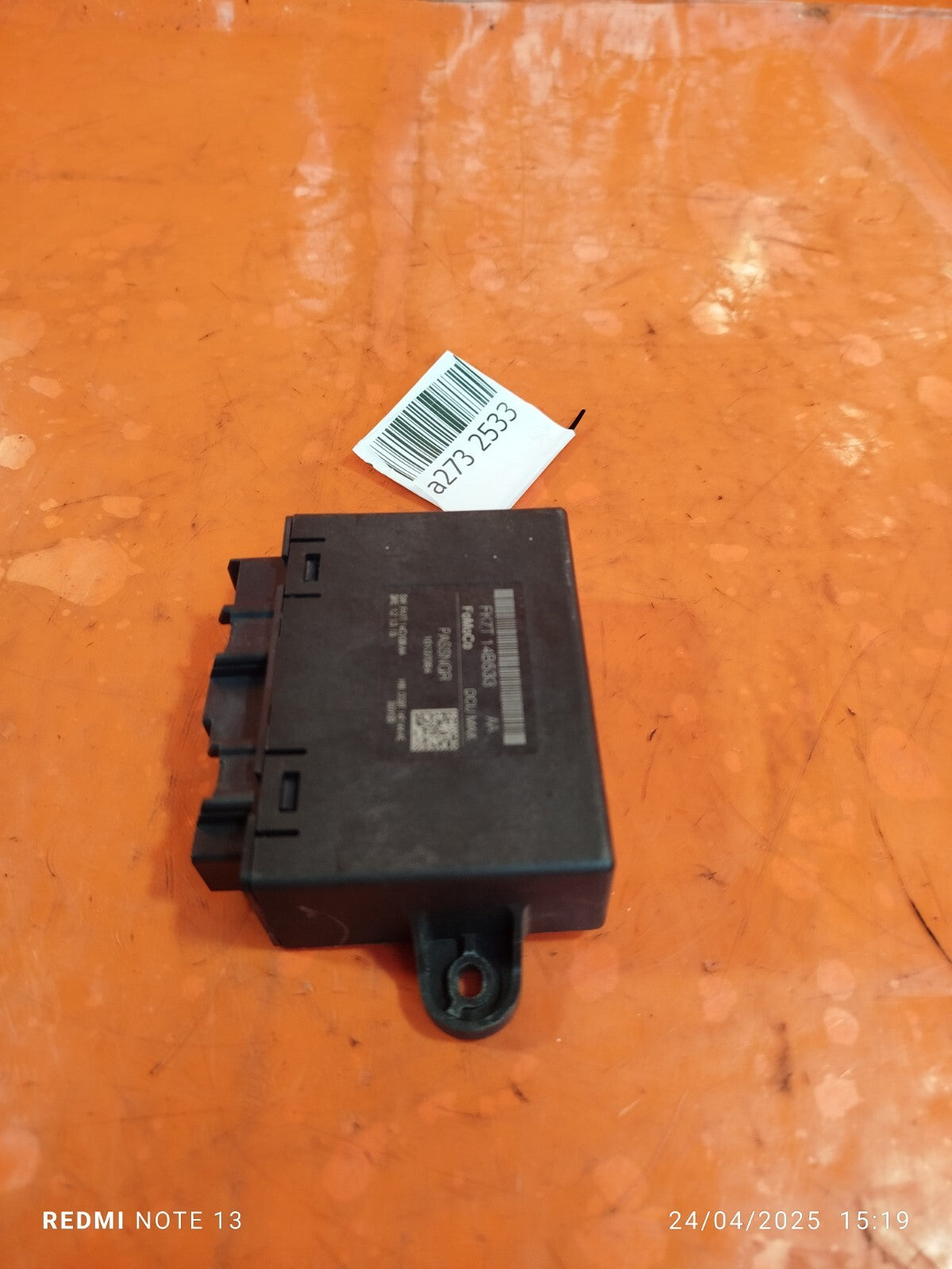✅FORD MONDEO TITANIUM MK5 2.0 DIESEL 2016 Front Left Door Control Module A273 - Image 2