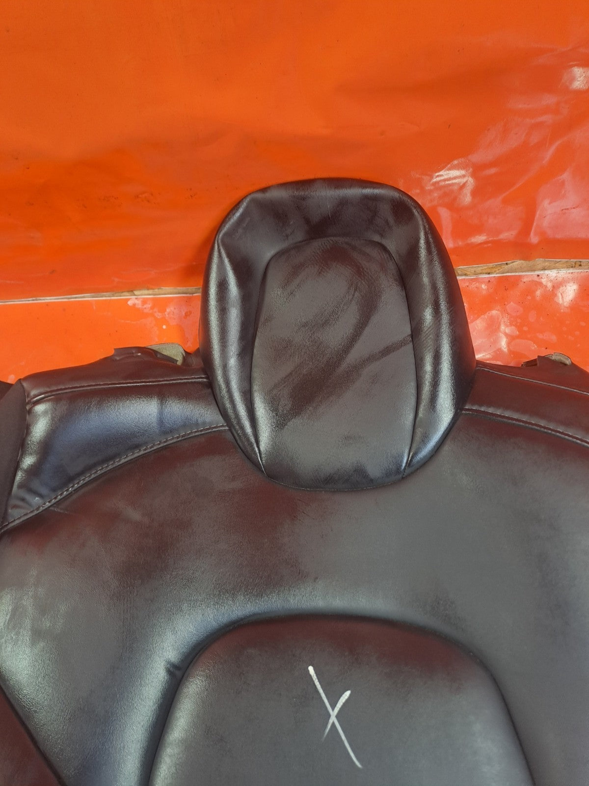✅TESLA MODEL 3 LONG RANGE 2020 FRONT SEAT UPPER LEATHER COVER CUSHION Warranty - Image 3