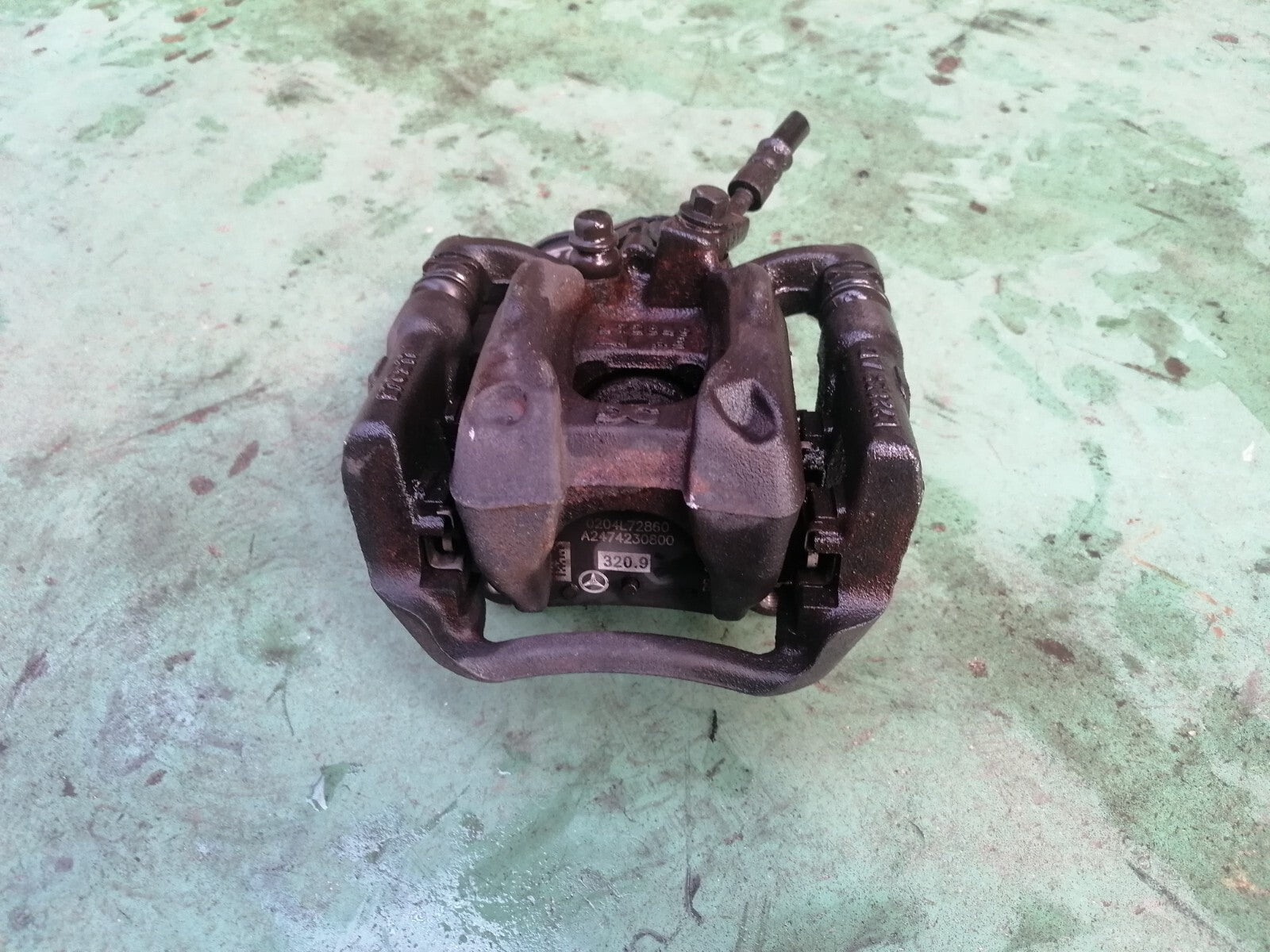 ✅2020 MERCEDES A CLASS W177 1.3P REAR LEFT BRAKE CALIPER A2474230800 A050 - Image 9