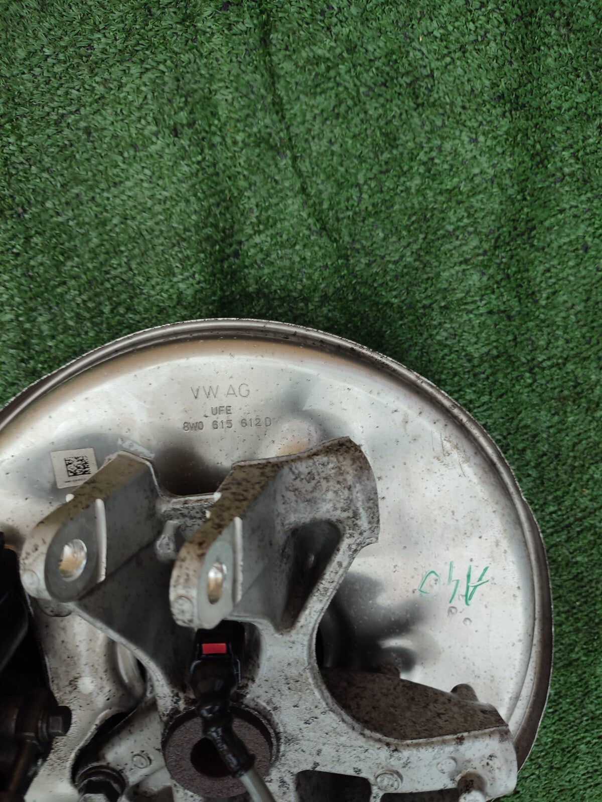 2019 AUDI A6 S LINE 2.0D REAR RIGHT BRAKE DISC WHEEL HUB 8W0615612D A040 - Image 4