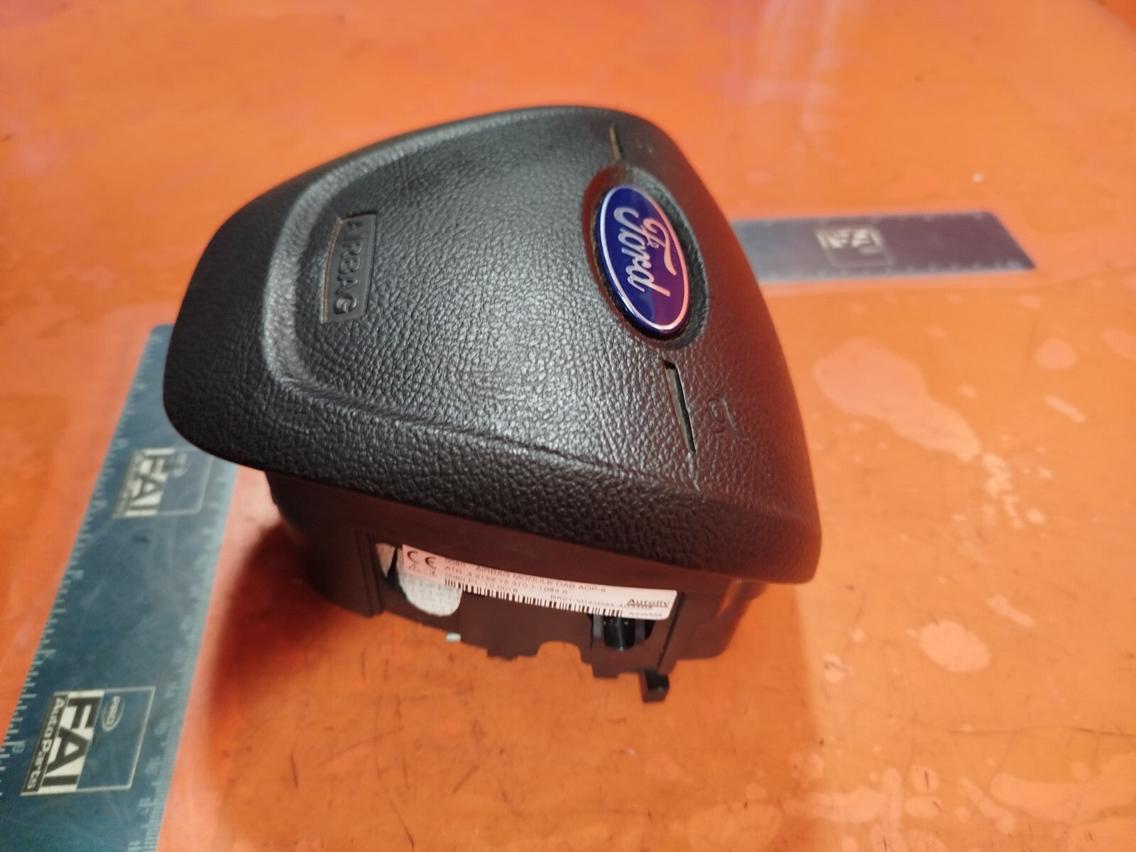 ✅2016 Ford Transit Custom Steering Wheel Abag BK21-V042B85-AB + Warranty A144 - Image 3