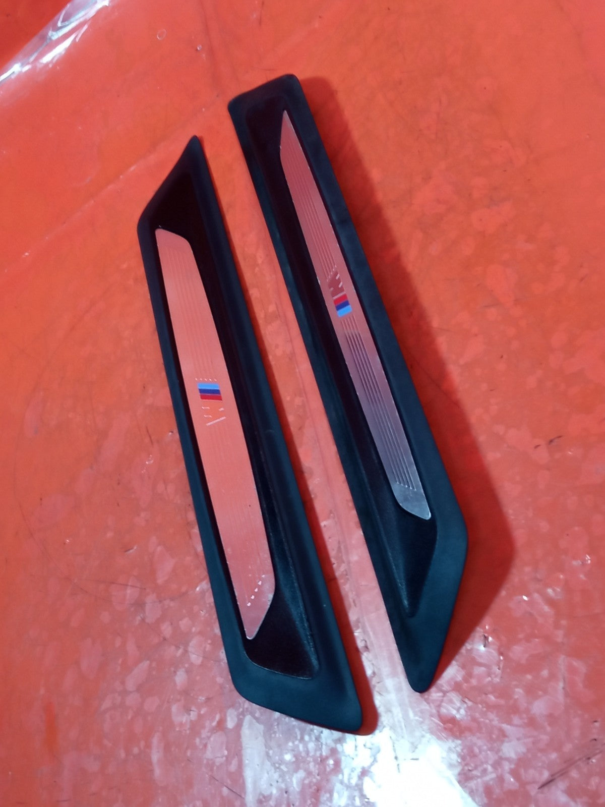 ✅BMW F20 118I M Sport 1.5 Petrol 2019 Front Door Sill Trims Pair 7263315 A360 - Image 4