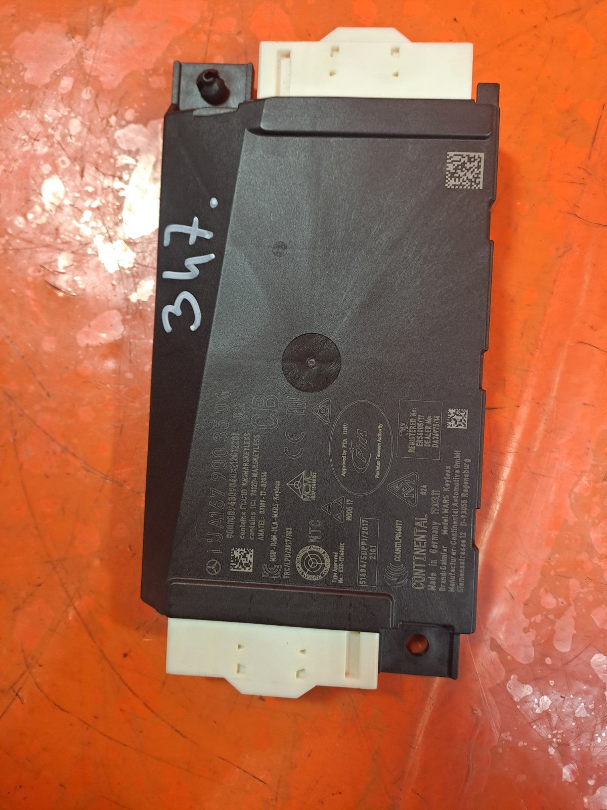 ✅2019 MERCEDES A CLASS W177 KEYLESS CONTROL MODULE ECU A1679003504 WARRANTY A347 - Image 1