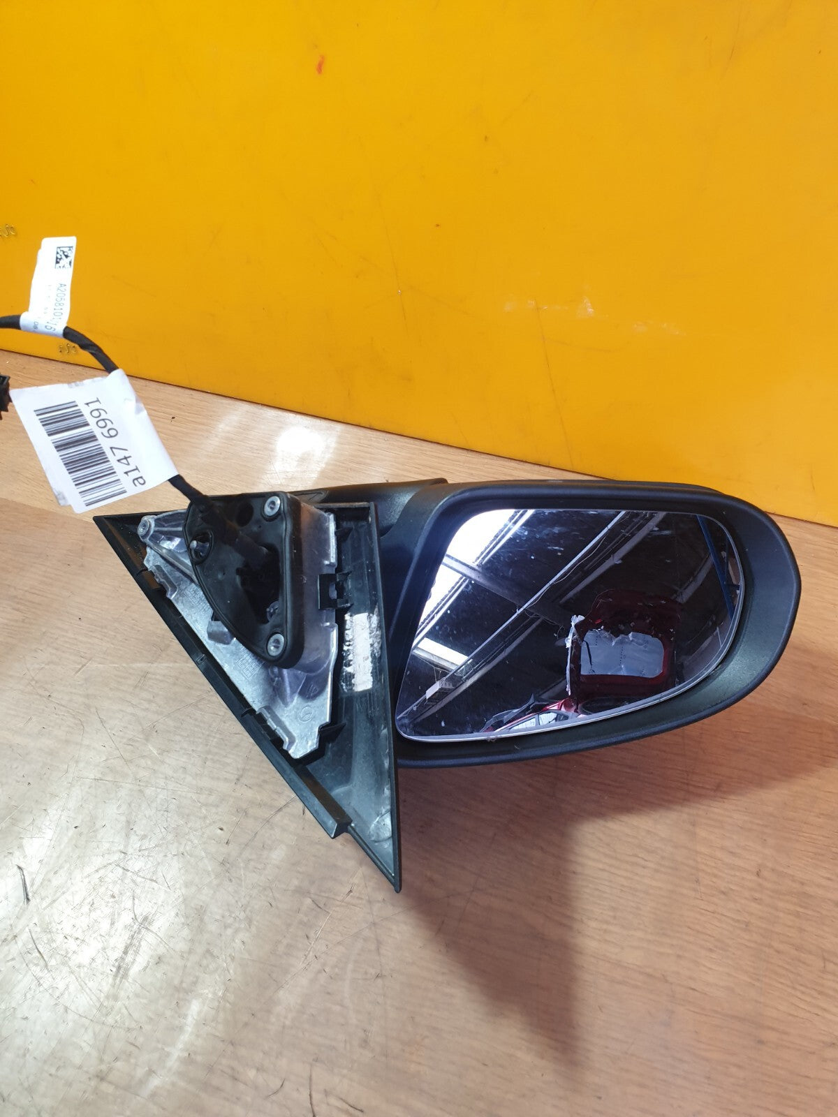 ✅Mercedes C Class W205 2014 Front Left Wing Mirror Black (197) + Warranty A147 - Image 8
