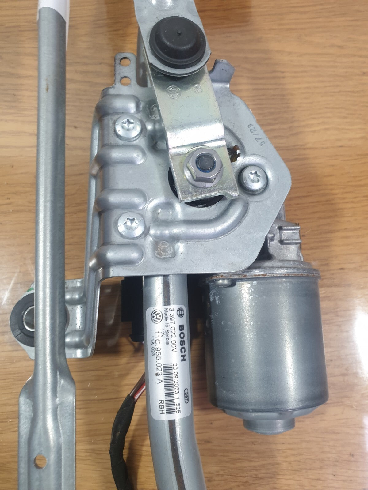 ✅AUDI Q4 E-TRON 2023 FRONT WIPER MOTOR & LINKAGE 11C955023A 11C955119A Warranty - Image 7