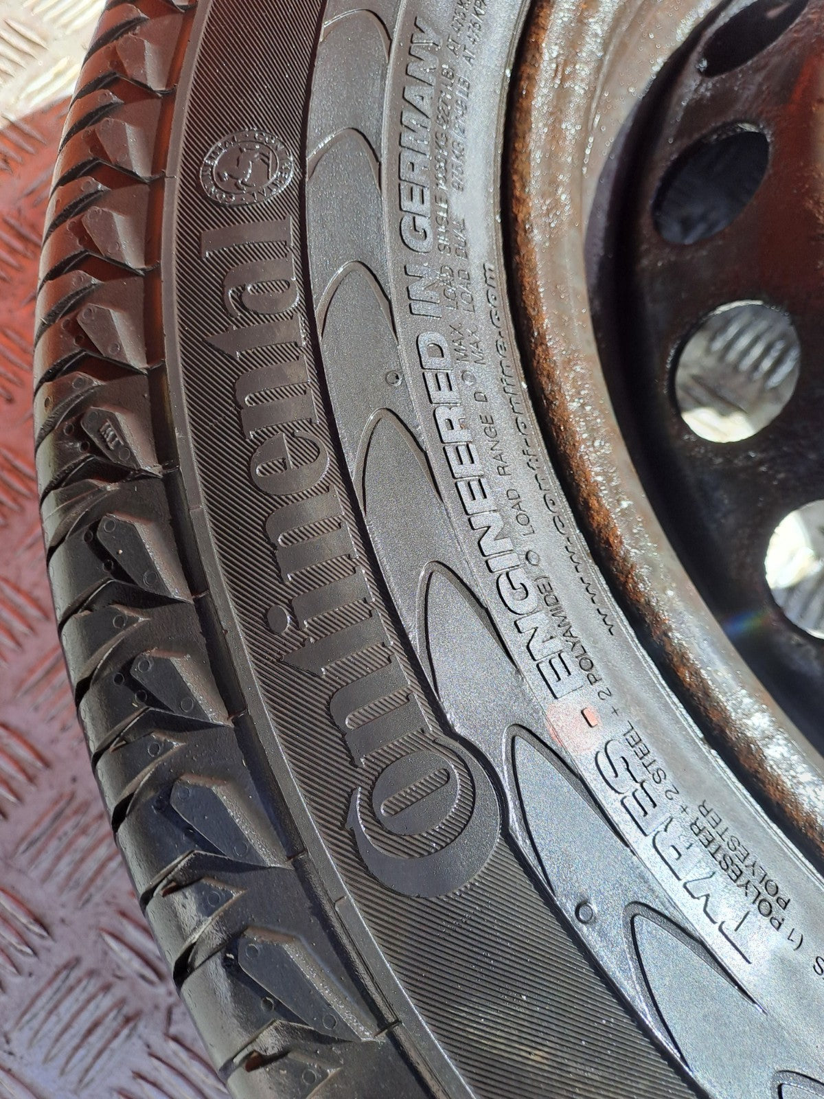 ✅2017 Ford Tourneo Custom Steel Wheel With Tyre 215/65 R16 BK21-1007-FB A359 - Image 2