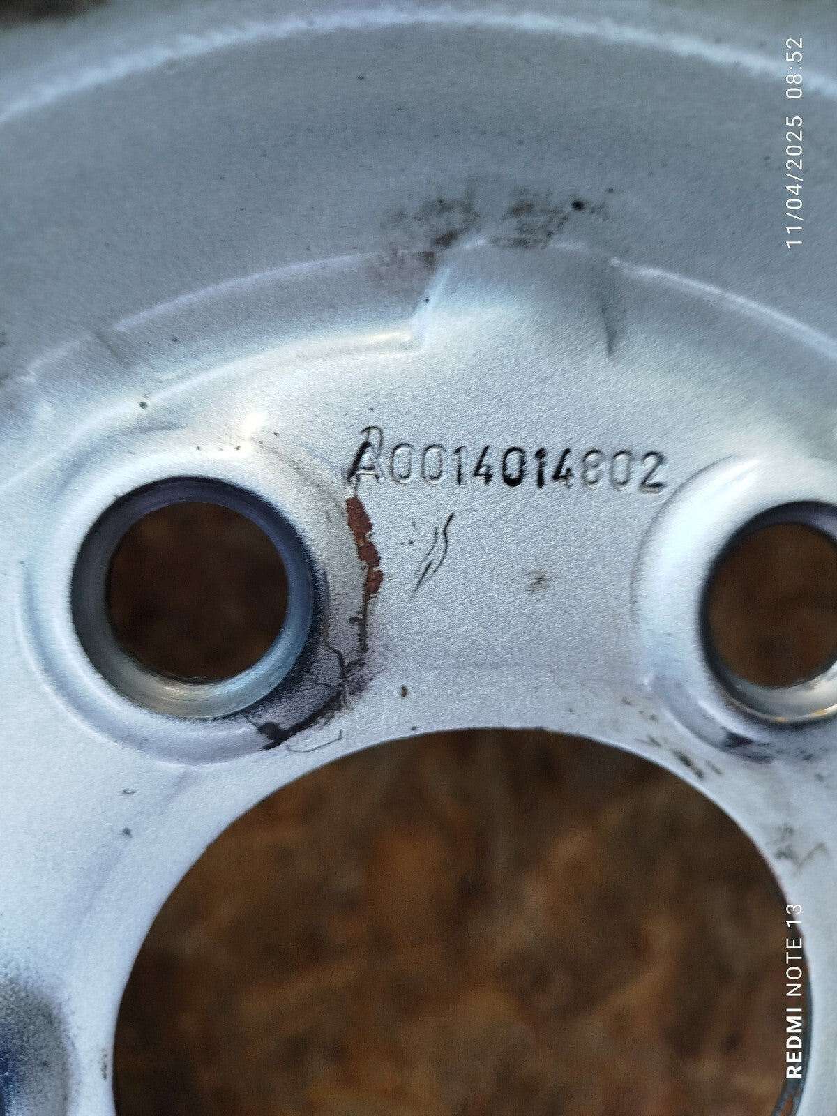 ✅VW CRAFTER CR35 2.0 DIESEL 2017 ALLOY WHEEL WITH TYRE 235/65 R16С A0014014802 - Image 6