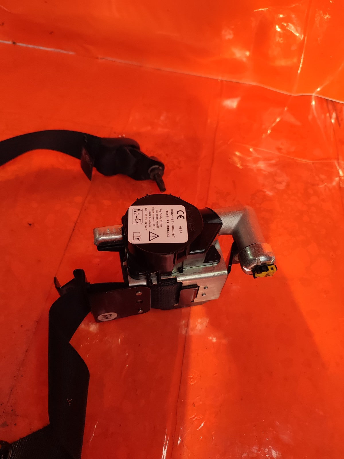 ✅2018 FORD GALAXY ZETEC FRONT RIGHT SEAT BELT EM2B-R61294-BA + WARRANTY A301 - Image 9
