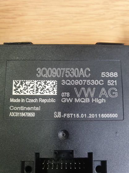 ✅AUDI A1 SPORT 1.0 PETROL 2020 GATEWAY CONTROL MODULE ECU 3Q0907530AC Warranty - Image 9