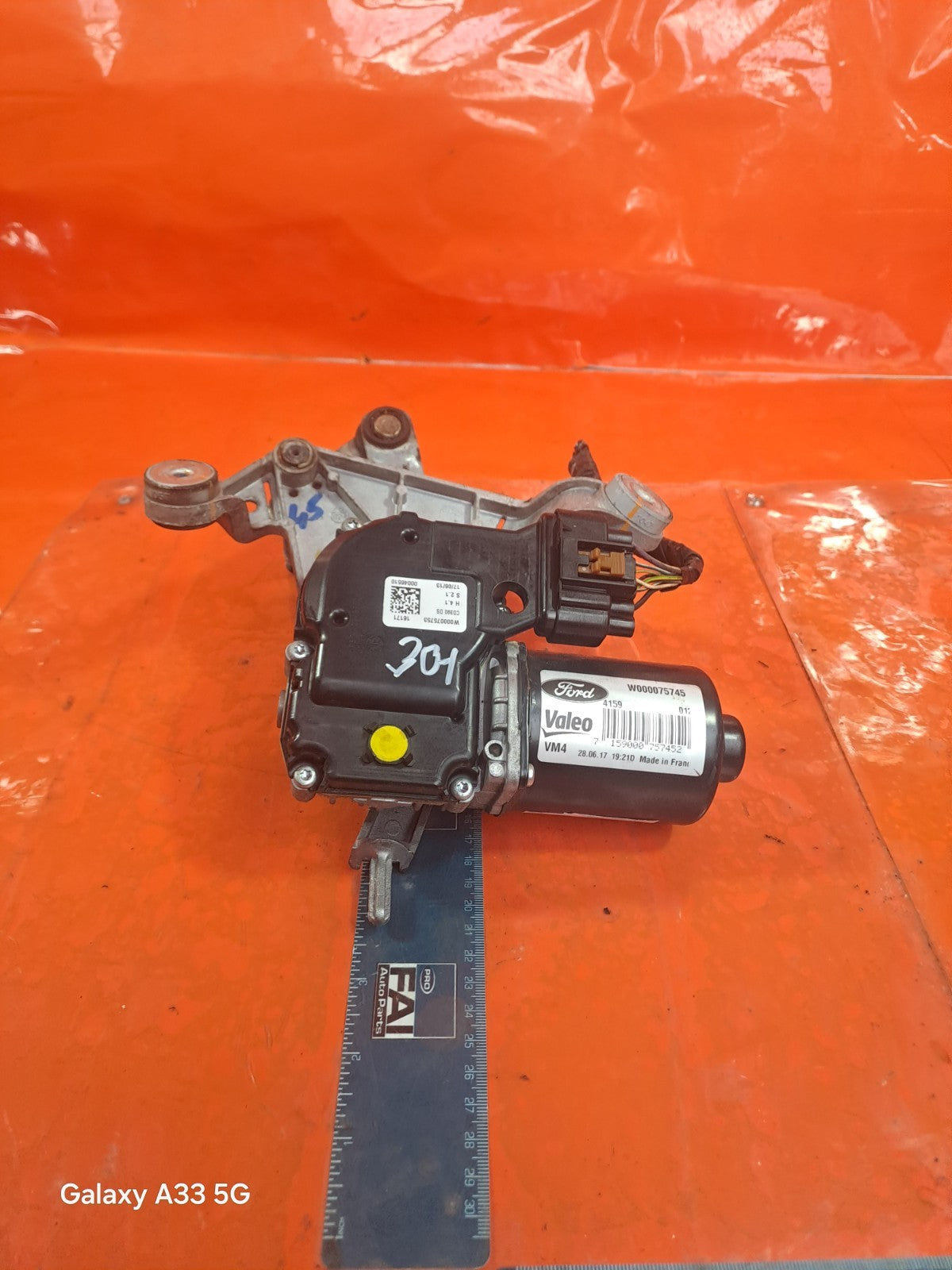 ✅2018 FORD GALAXY ZETEC WIPER LINKAGE & MOTOR FRONT RIGHT W000075753 +WARRANTY - Image 5