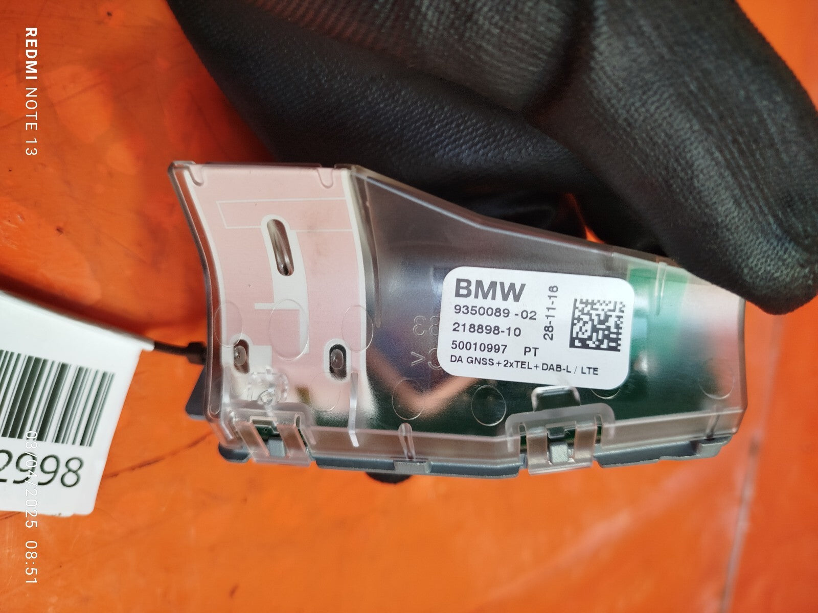✅BMW F45 216D 1.5 DIESEL 2017 ROOF ANTENNA AERIAL CONTROL MODULE SET 9325735 - Image 3