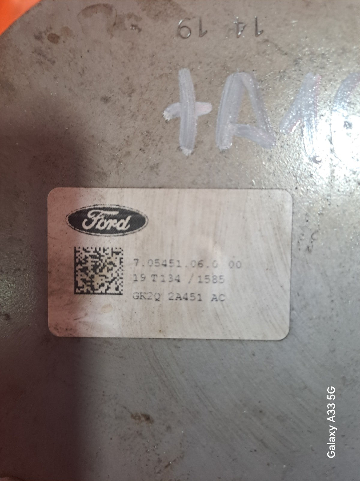 ✅FORD TOURNEO CUSTOM 320 2.0 DIESEL 2020 VACUUM PUMP GK2Q2A451AC Warranty A161 - Image 3