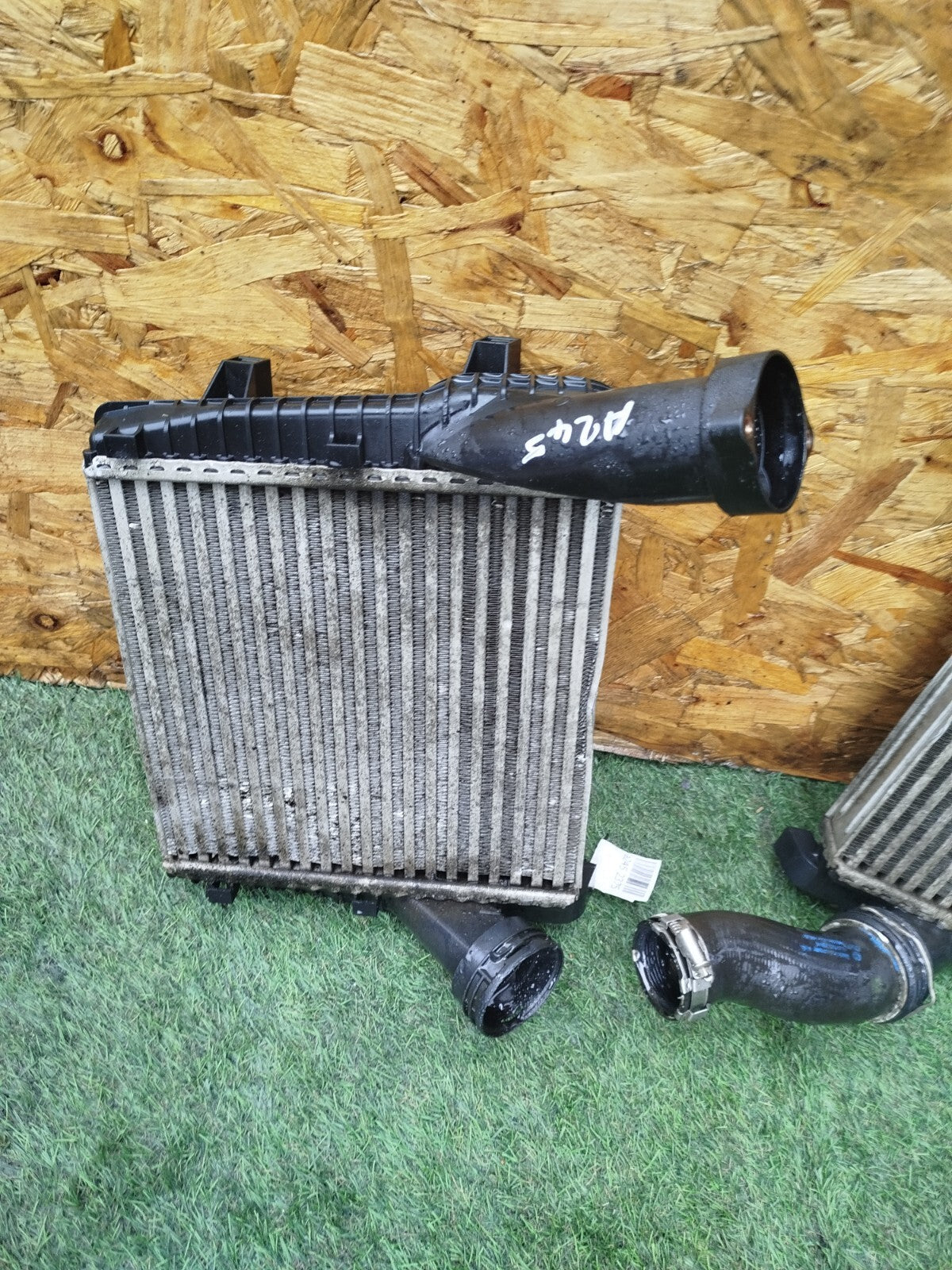 ✅2009 AUDI Q7 S LINE QUATTRO 3.0D INTERCOOLER RADIATOR LEFT 7L6145803D +WARRANTY - Image 1