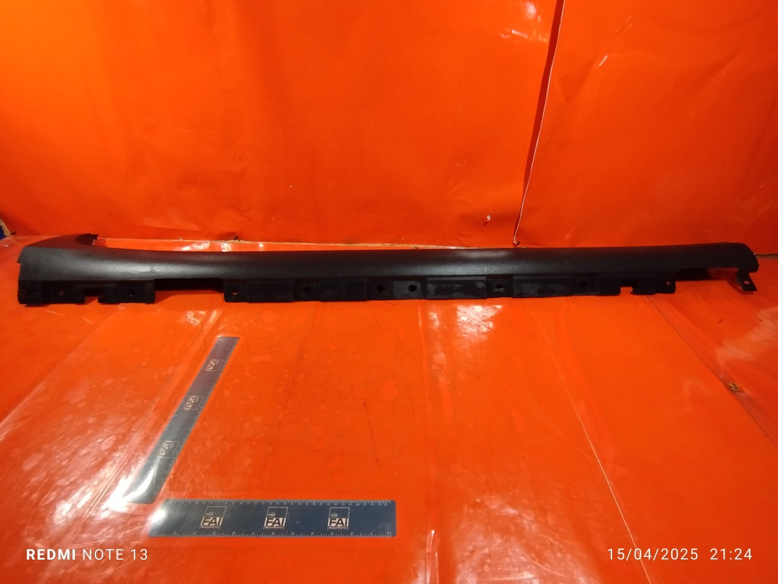 ✅BMW X3 F25 XDrive20D 2016 Right Side Sill Skirt Black 7210080 + Warranty A137 - Image 8