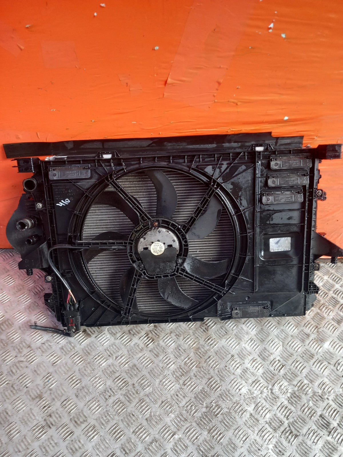 2021 VW Transporter T30 Radiator Rad Pack 7E0121207D Warranty A410 - Image 4