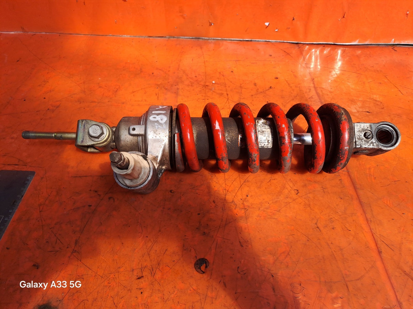 ✅HONDA VFR750 1995 PETROL REAR SHOCK ABSORBER Warranty A182 - Image 2