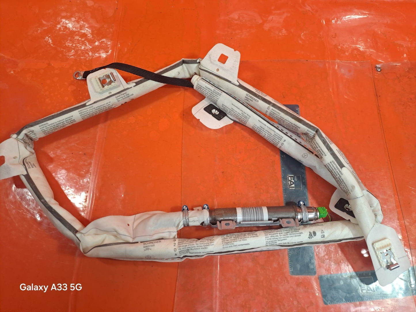 ✅MERCEDES W204 2012-2019 LEFT SIDE ROOF CURTAIN ARBAG A2048600705 Warranty xAA - Image 6