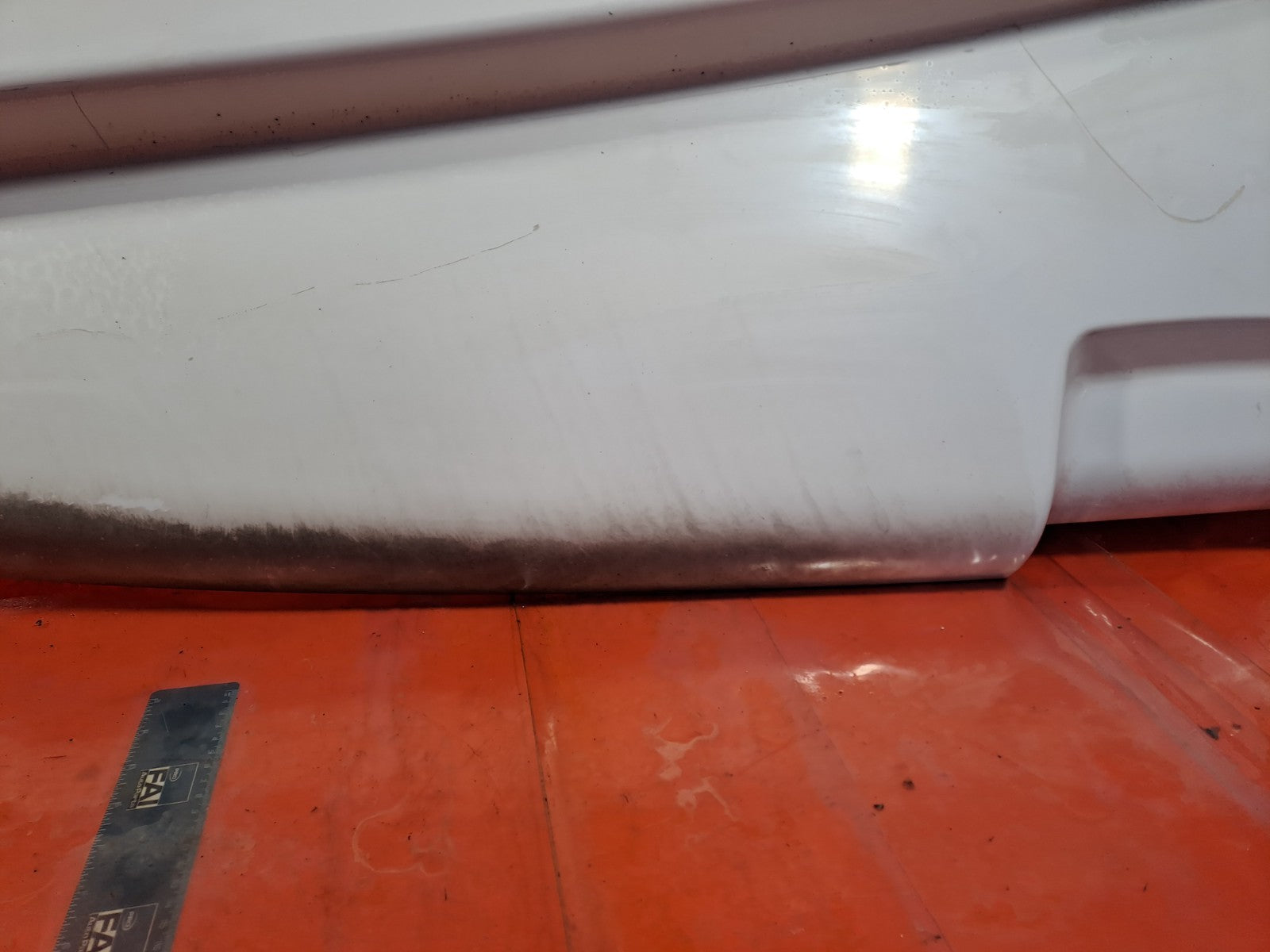 ✅2003 VOLVO FL 5.5 DIESEL CABIN SIDE SPOILER UPPER RIGHT 3181178 + WARRANTY A324 - Image 11