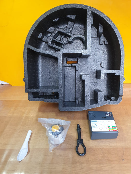 2018 FORD FIESTA ST-LINE 1.0P TOOL KIT FOAM HOLDER AIR COMPRESSOR +WARRANTY A178 - Image 1