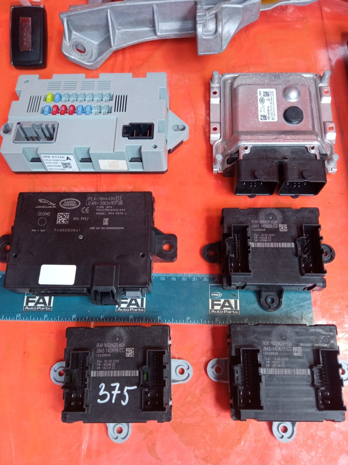 ✅Jaguar I-Pace Ev400 X590 2020 ENGINE ECU KIT JPLA19H440DE J8A214D620CC A375 - Image 9