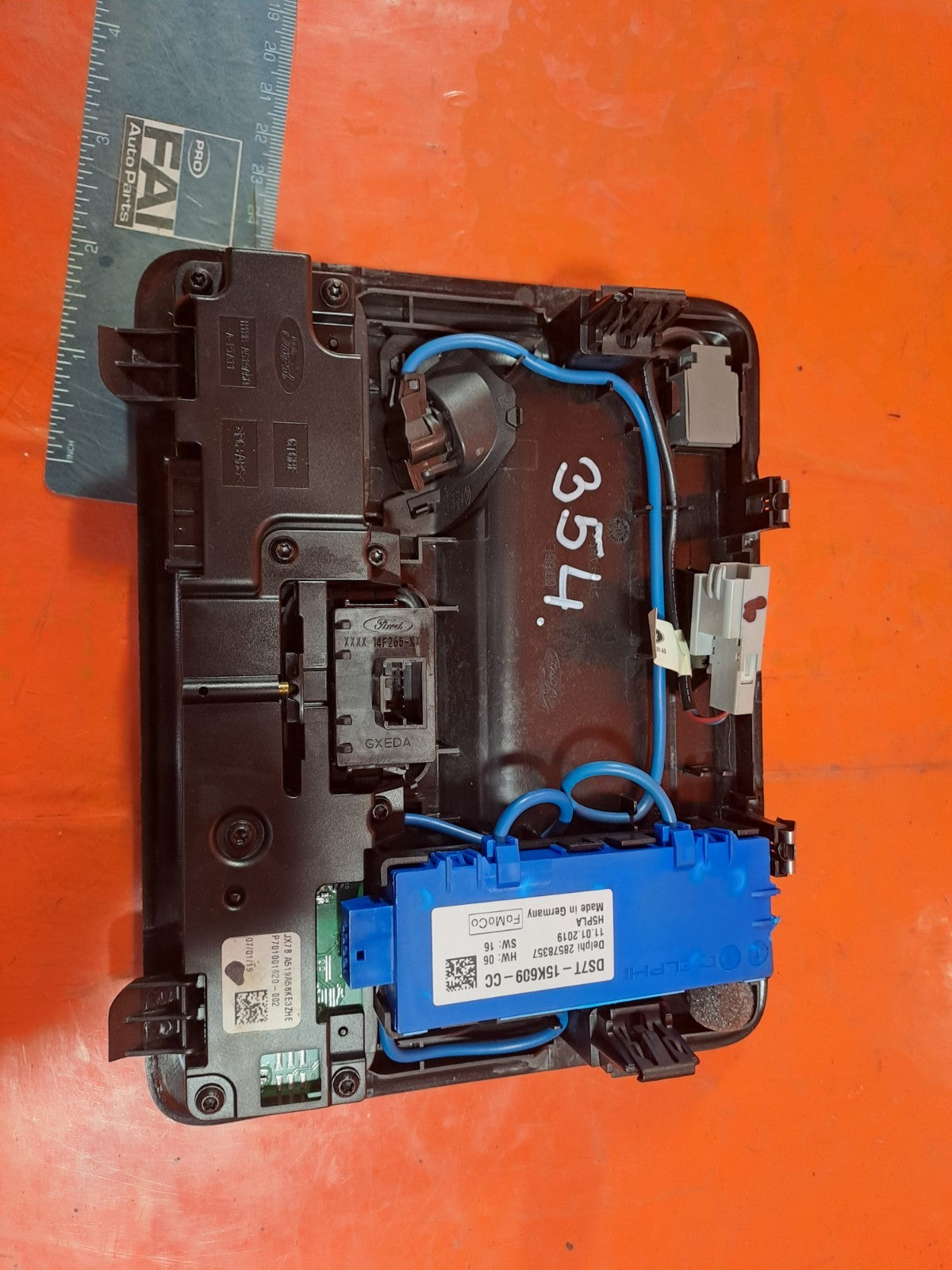 ✅2019 Ford Focus MK4 ST-Line Front Interior Roof Light JX7B-A519A58-KE A354 - Image 7
