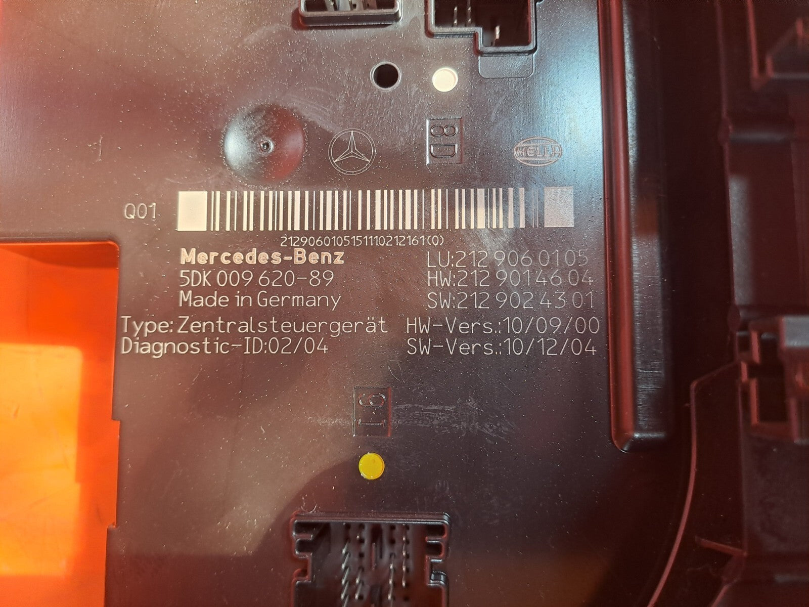✅MERCEDES E250 W212 2.1 DIESEL 2011 REAR SAM FUSE RELAY BOX A2129060105 A269 - Image 5