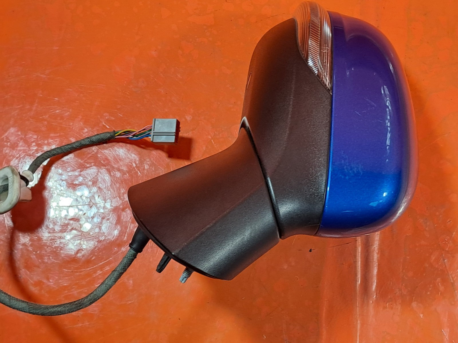 ✅2021 FORD PUMA ST-LINE X 1.0P FRONT RIGHT WING MIRROR BLUE + WARRANTY A335 - Image 3